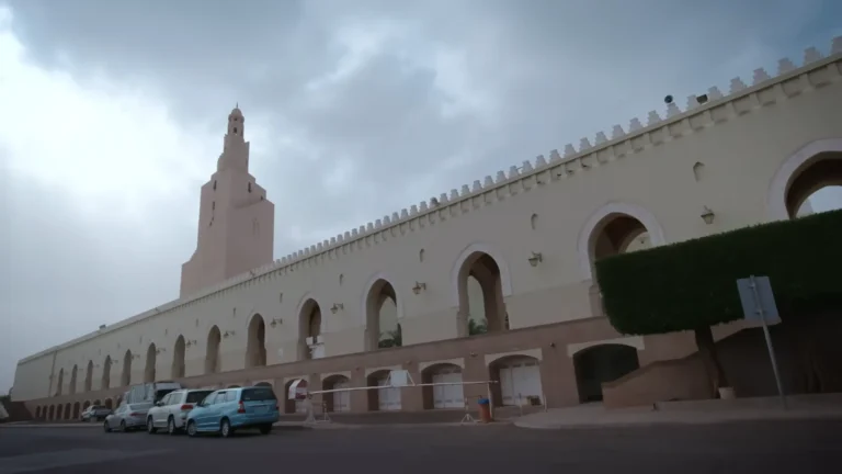 Masjid al-Shajarah in Madinah, also known as Miqat Dhul Hulayfah, where pilgrims begin Ihram for Hajj and Umrah in 2025