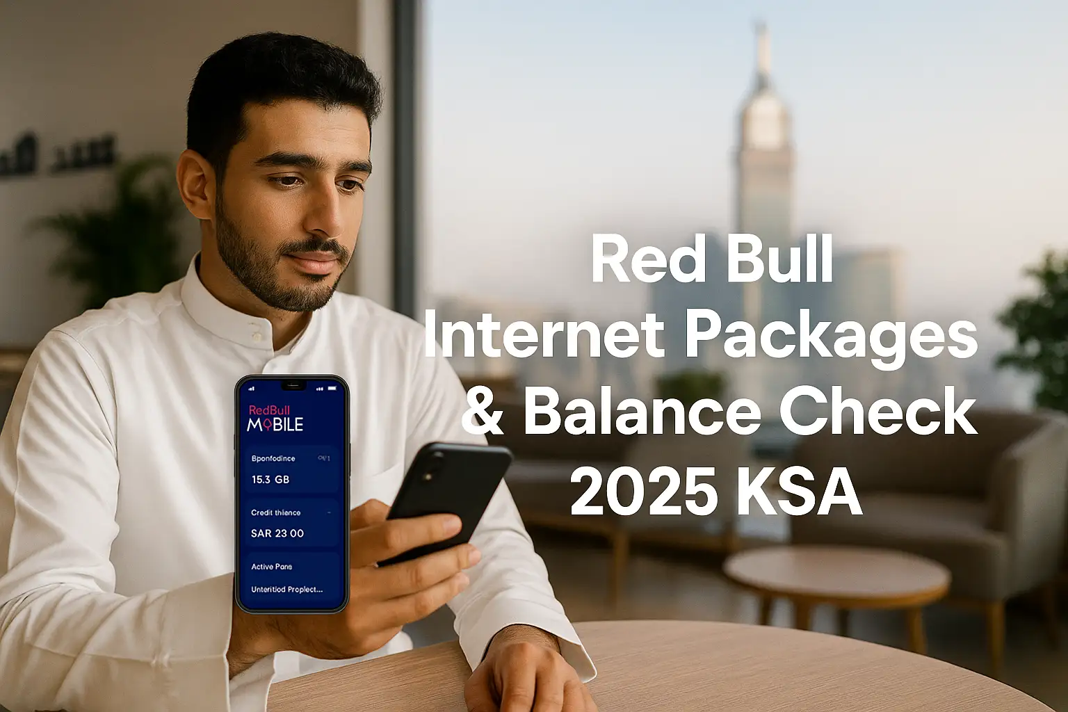 Red Bull internet packages 2025 with data check for Saudi Arabia users