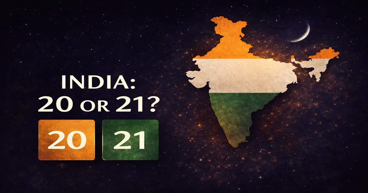 India Eid date March 2026 guide with Chand Raat moon sighting scenarios, March 20 vs March 21 explanation, Eid namaz basics, Zakat al-Fitr timing, and school/bank holiday checks by state