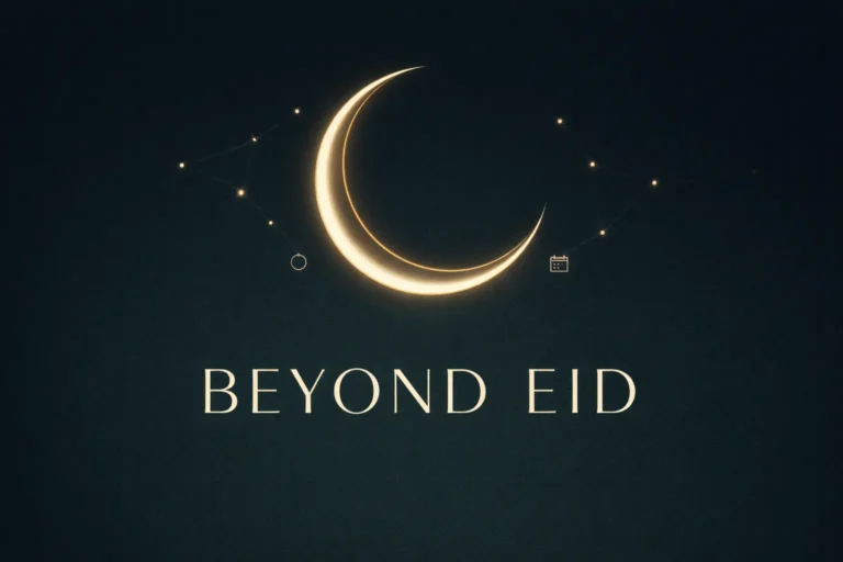 Shawwal in Islam guide with six fasts rules, qada vs Shawwal plan, Eid fasting prohibition, moon sighting date differences, marriage myth-busting, and Hajj months timeline (2026)