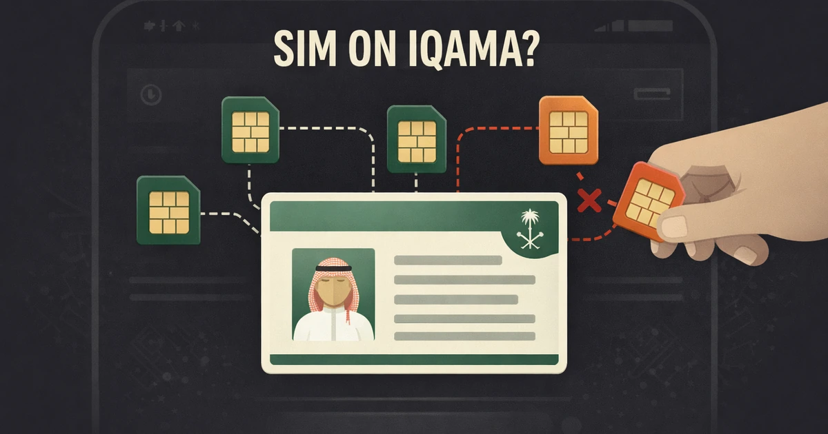 Saudi telecom line ownership removal guide showing how to close an unused number, report an unknown line, and confirm the number is no longer linked to your ID record